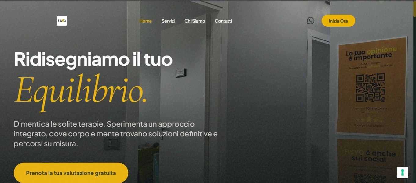 Studio Fisyo · Piattaforma online fisioterapia